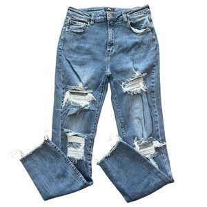 I&M Black Label Juniors Distressed Skinny Jeans Size 9